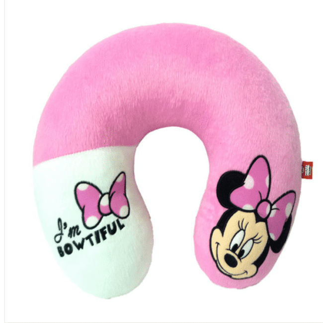 כרית צוואר מיני מאוס ורודה דיסני מקורי לנוחות מושלמת