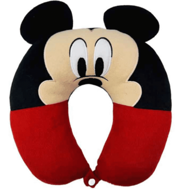 כרית צוואר מיקי מאוס דיסני מקורי לנוחות בנסיעות