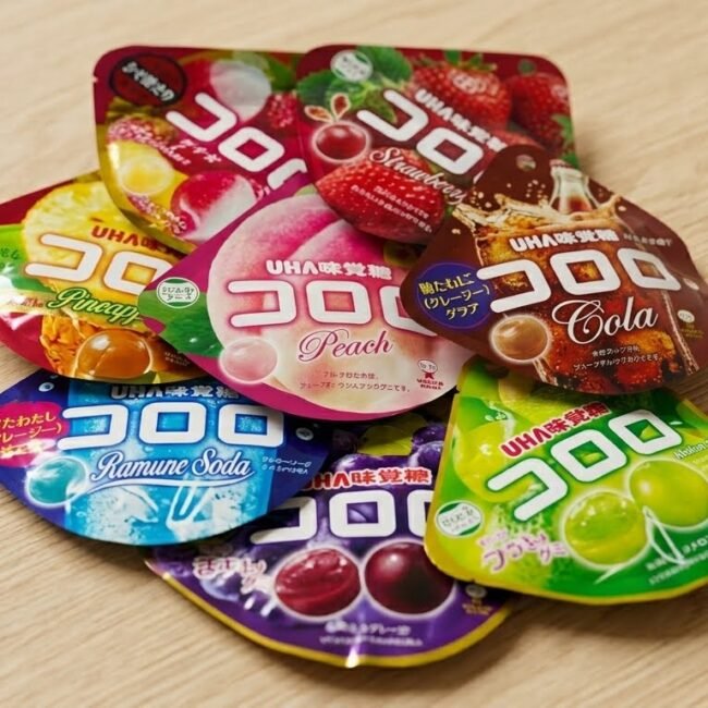 🍬 CORORO UHA סוכריות ג'לי יפניות במבחר טעמים מקוריים