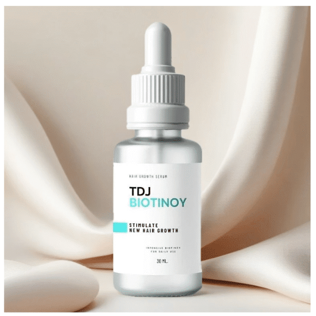 סרום לחיזוק שיער וצמיחה מחודשת TDJ BIOTINOY