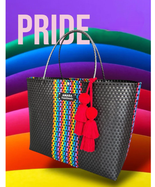 תיק AMARA בעבודת יד  קולקציית 🌈 Pride 2026