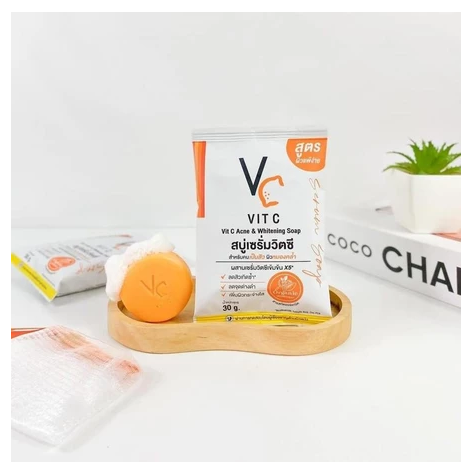 סבון פנים עם סרום ויטמין מרוכז