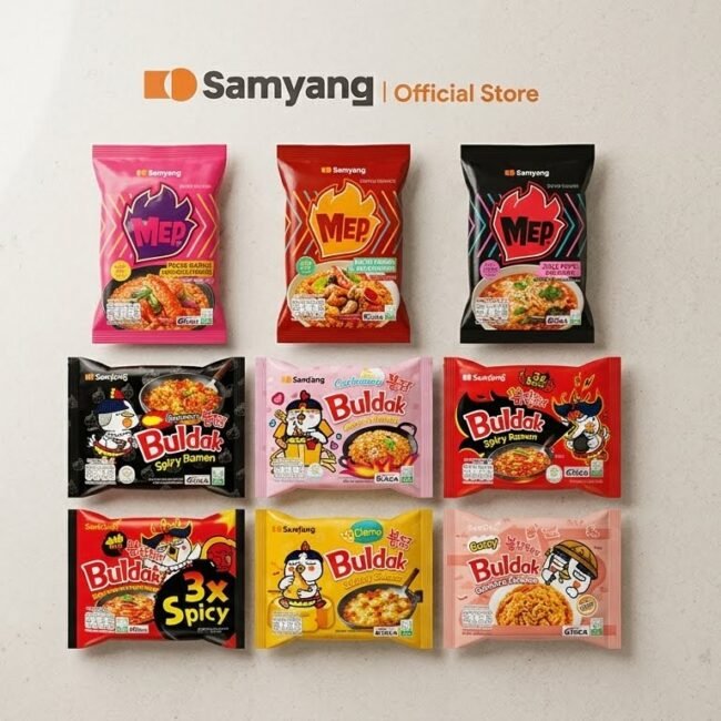ראמן חריף Samyang Buldak מבחר טעמים