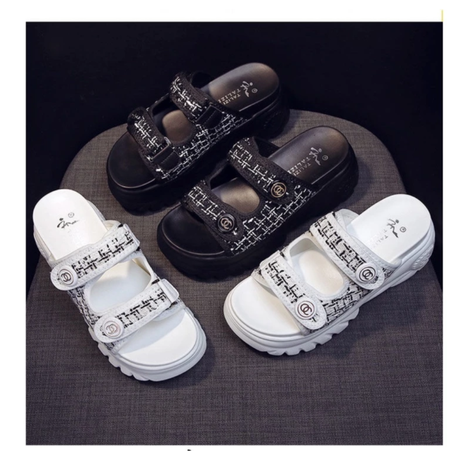 סנדלי פלטפורמה לנשים סוליה גבוהה ונוחה