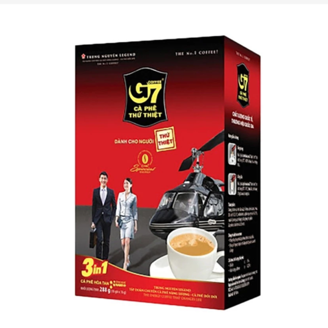 G7 קפה וייטנאמי 3in1 קפה עם חלב מוכן