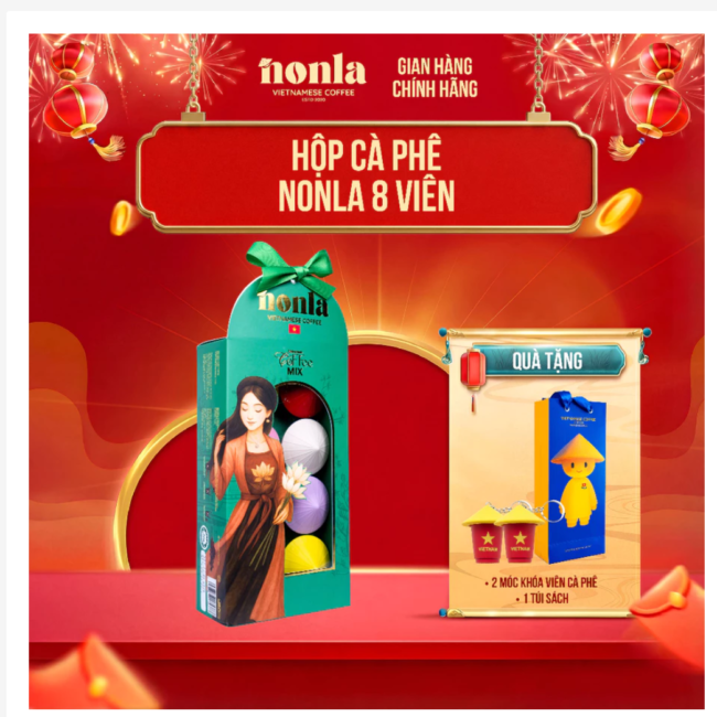 קפסולות קפה וייטנאמיות NONLA חוויית טעימות מיוחדת