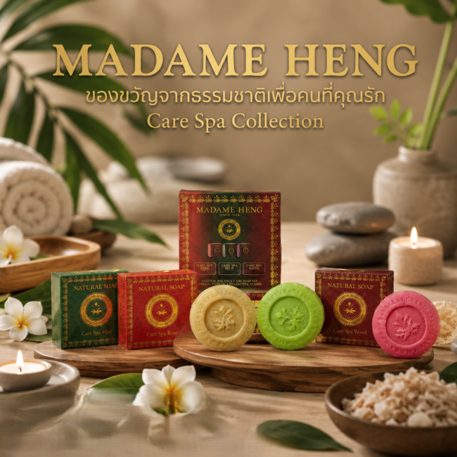 סבון Madame Heng מארז 6 יחידות (Care Spa)