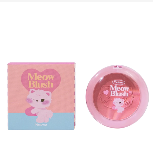 סומק MELLME Meow Blush – סומק חתולי חמוד 4.5 גרם