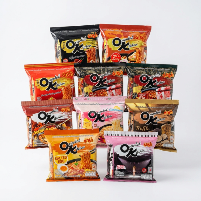 MAMA OK Oriental Kitchen – נודלס אינסטנט תאילנדי 80 גרם לבחירת טעם